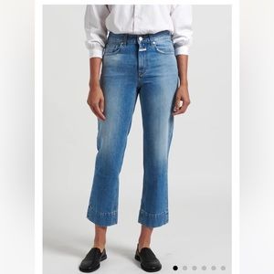 CLOSED high rise jeans in mid blue size 26